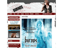 Tablet Screenshot of melissaburnos.com